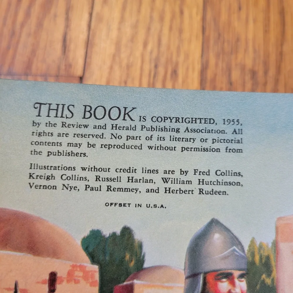 The Bible Story Vol 4‎ Blue Arthur Maxwell 1955 HEROES and HEROINES Hardcover